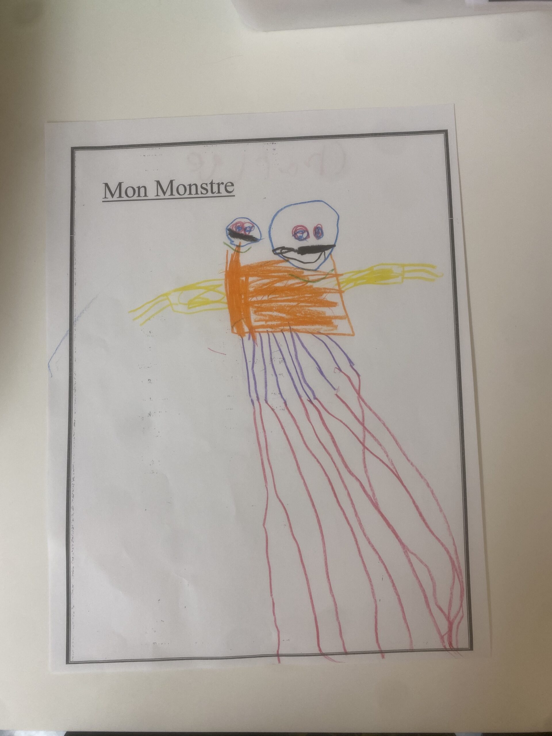 Junior French Make Monsters