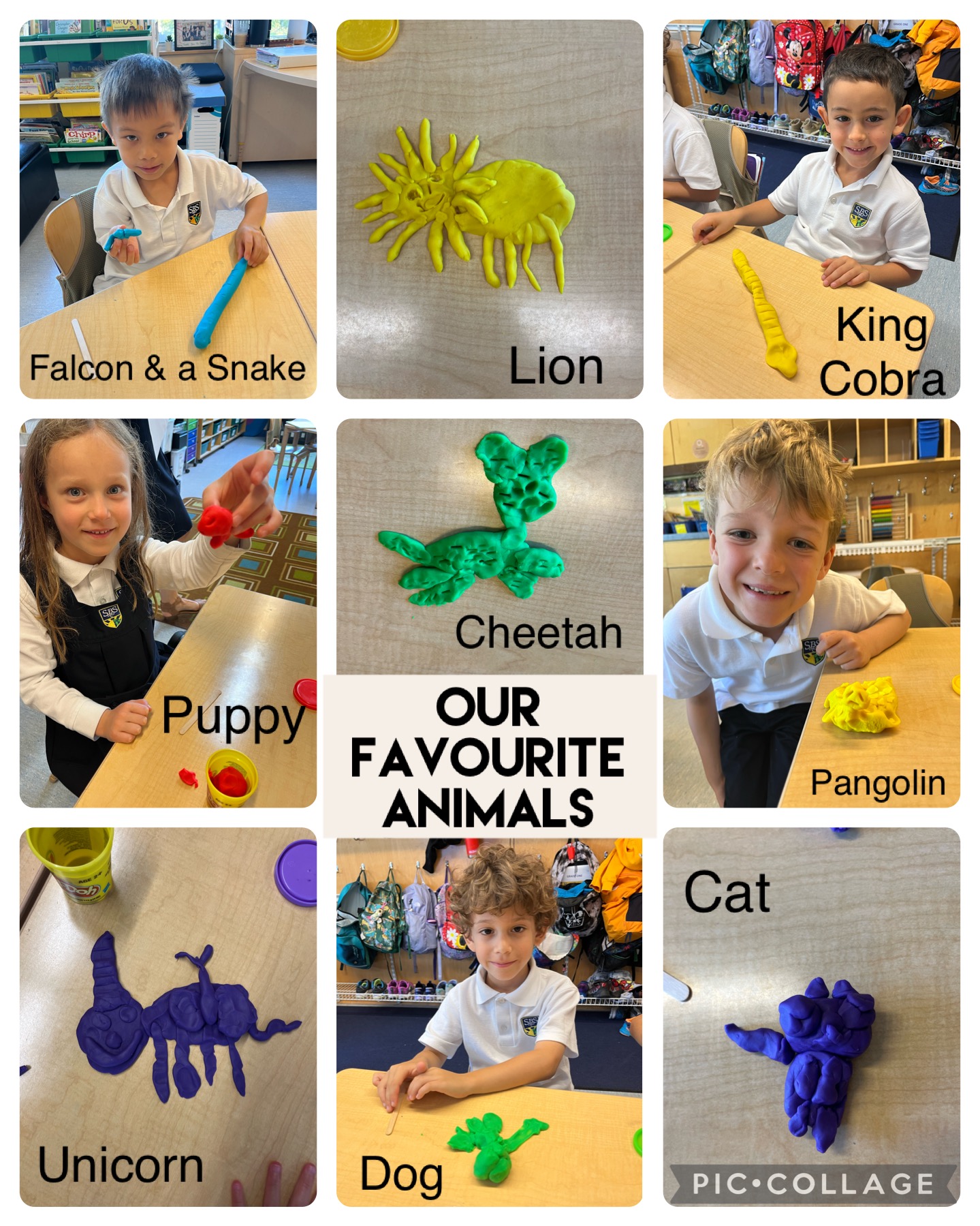 GR 1 – Beginning of the year Play-Dough activity
