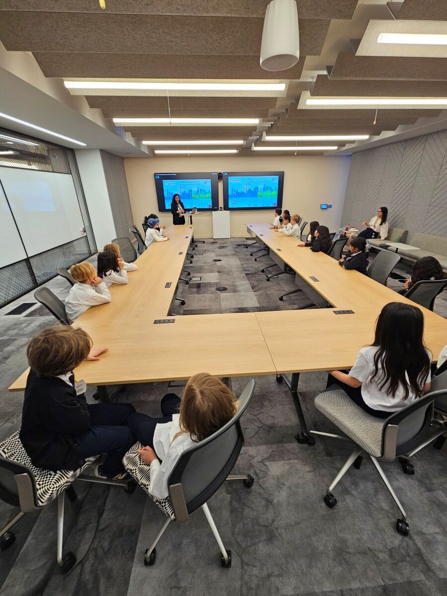 Grade 3 visits Google