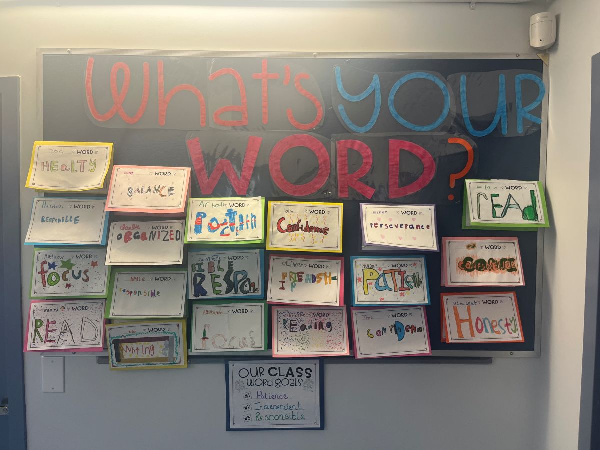 Grade 2 word goals